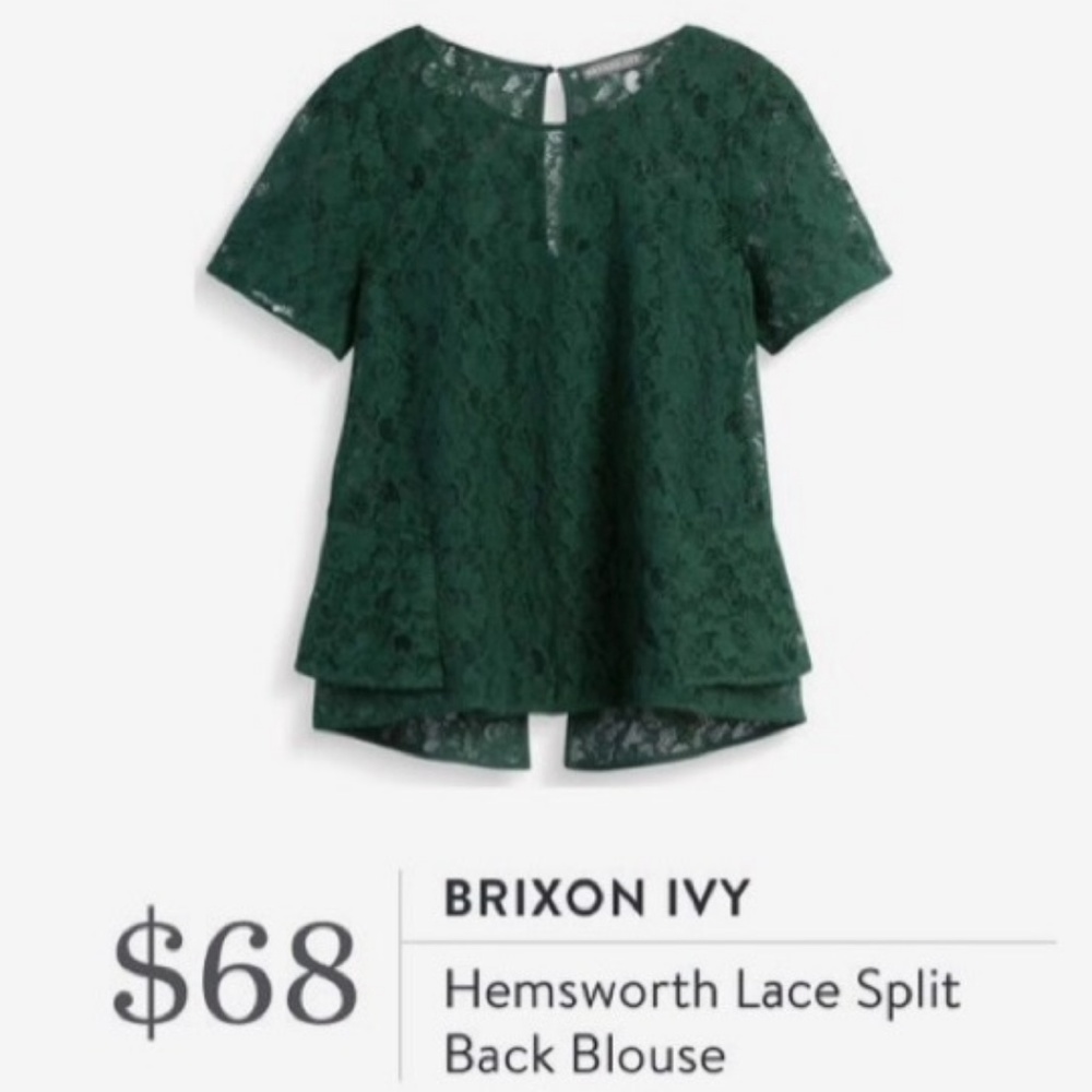 Stitch Fix Brixon Ivy Hemsworth Lace Blouse